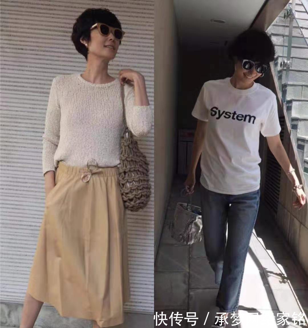 有气质|中年女性要远离大妈感！夏季试试这些穿搭模板，清爽又有气质