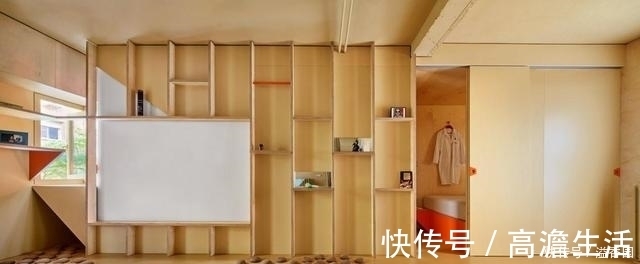 客厅|35平实在太小！客厅沙发都放不了，层高也不够，还好能装成2室1厅