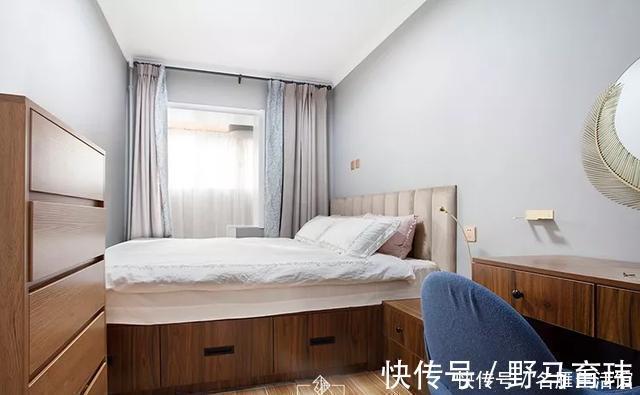 一室|47㎡一室改两室，进门衣帽间，阳台变次卧，装出来比80㎡还要大