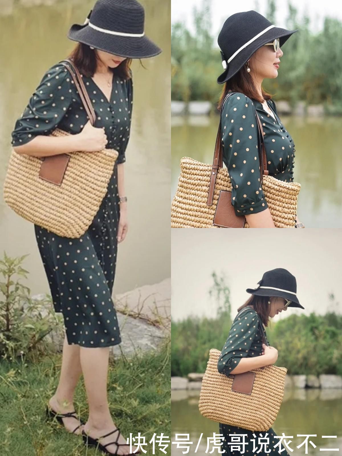 夏季|奔四奔五的女人，穿这4种连衣裙别搭小白鞋，配凉鞋更显优雅气质