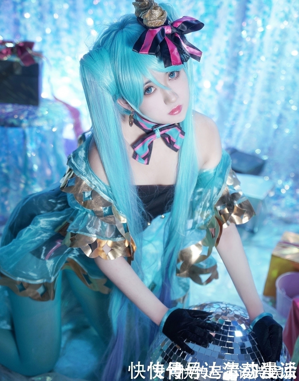 虚拟偶像|三组漂亮妹子COS的人气虚拟偶像“初音未来”还原度相当不错