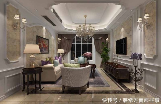 设计风格|146平以低奢的色彩和谐相处,弥漫着典雅与温馨的格调