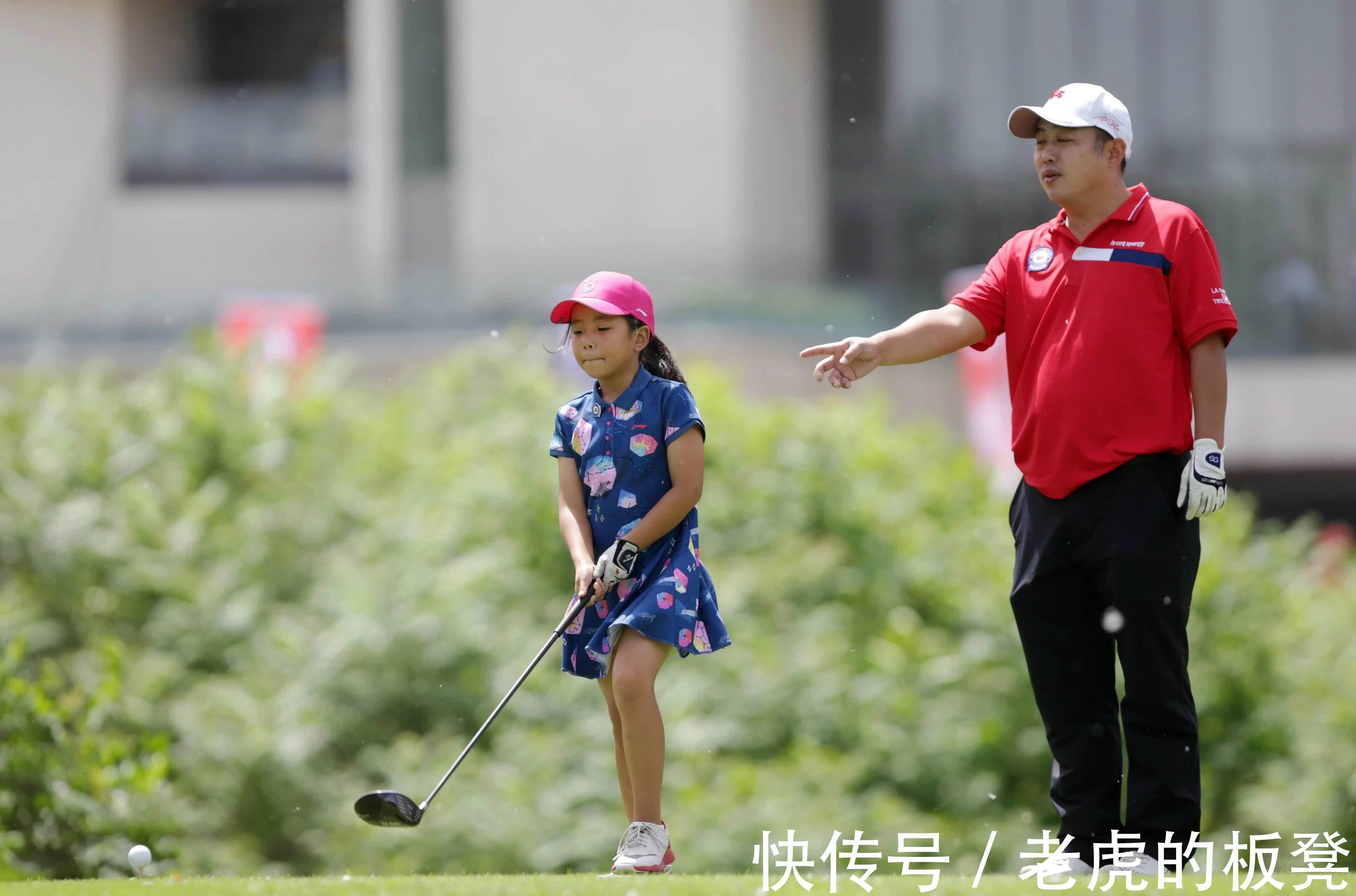 高尔夫|太优秀!刘国梁大女儿已是高尔夫世界冠军,小女儿打乒乓欲超爸爸