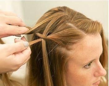 女生花式公主瀑布辫编发,一个人也编,无需求人