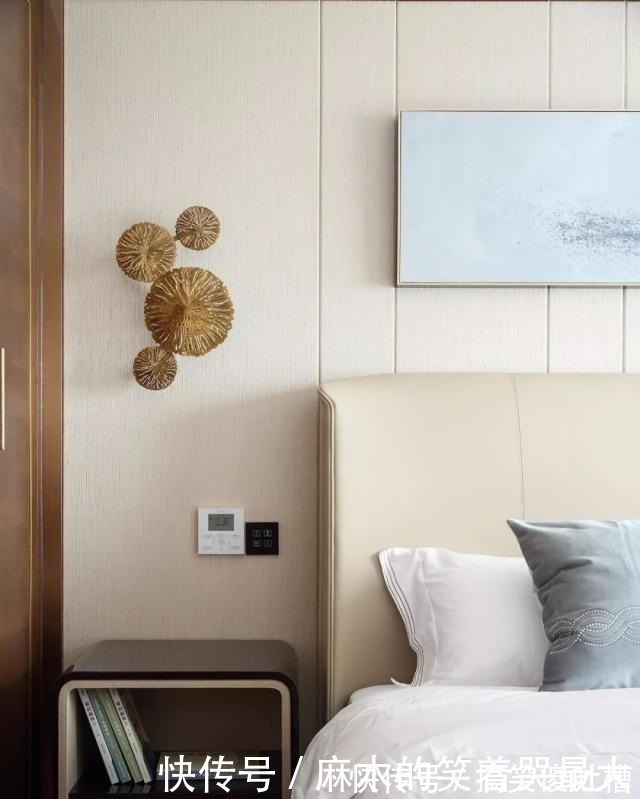 高雅|140平三室装修，难得一见的精致高雅空间，主卧色调太美了！