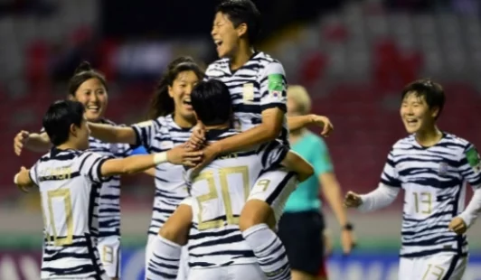 韩国女足vs朝鲜女足_朝鲜女足为什么没进2023世界杯呢_朝鲜女足与韩国女足