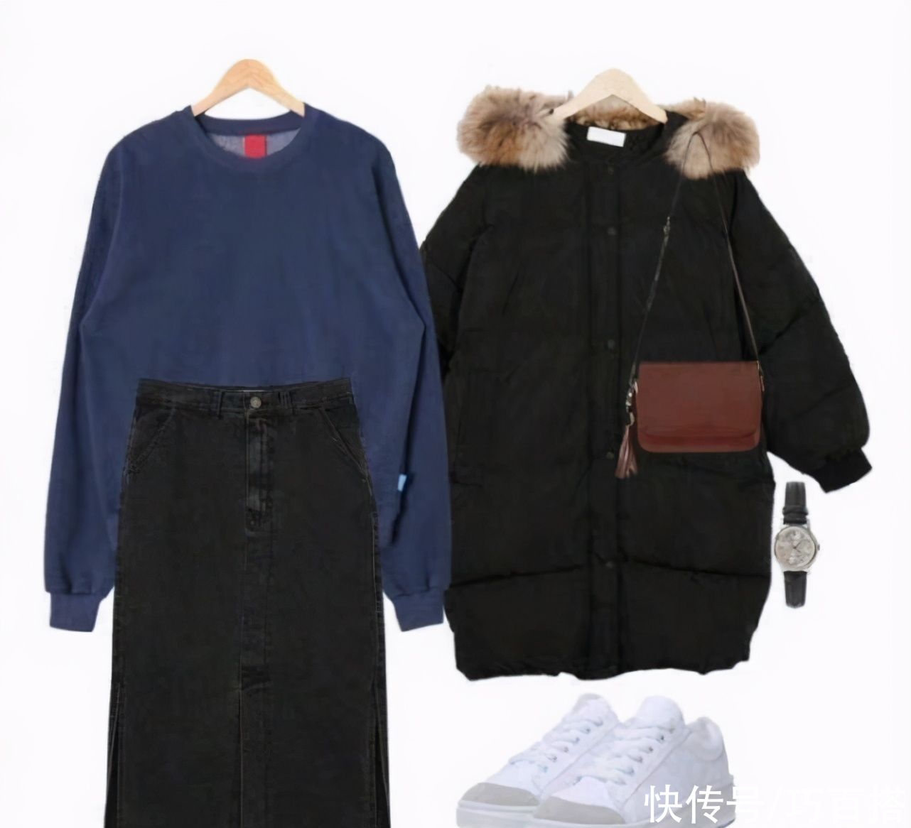  单品|黑色羽绒服的9种搭配！不重样的小心机时尚，冬季穿着显瘦显气质