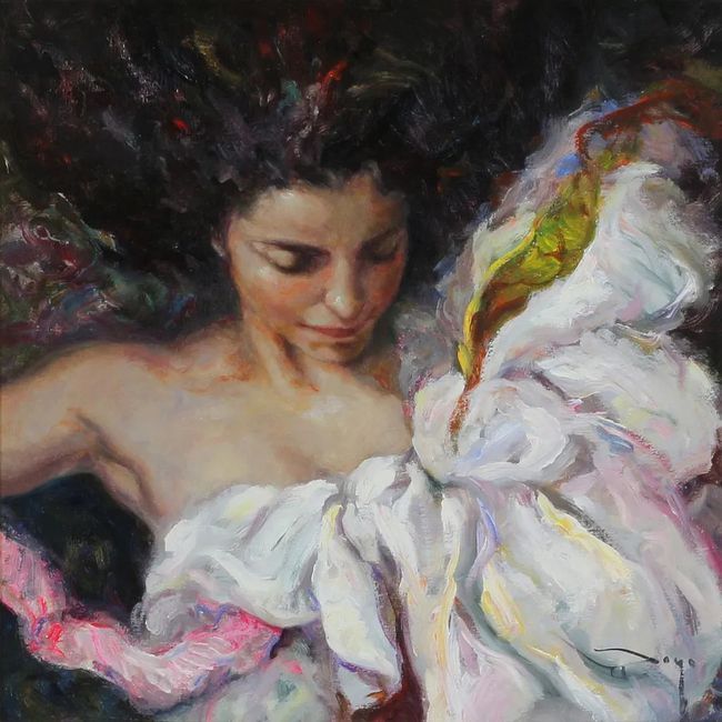 雷诺阿|独特的艺术天赋,他对色彩和纹理戏剧性的使用