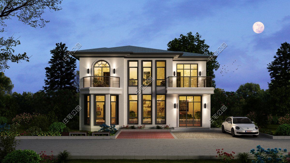 造价|10套欧式农村别墅合集,第5、6套建的人最多,第9套造价仅18万?