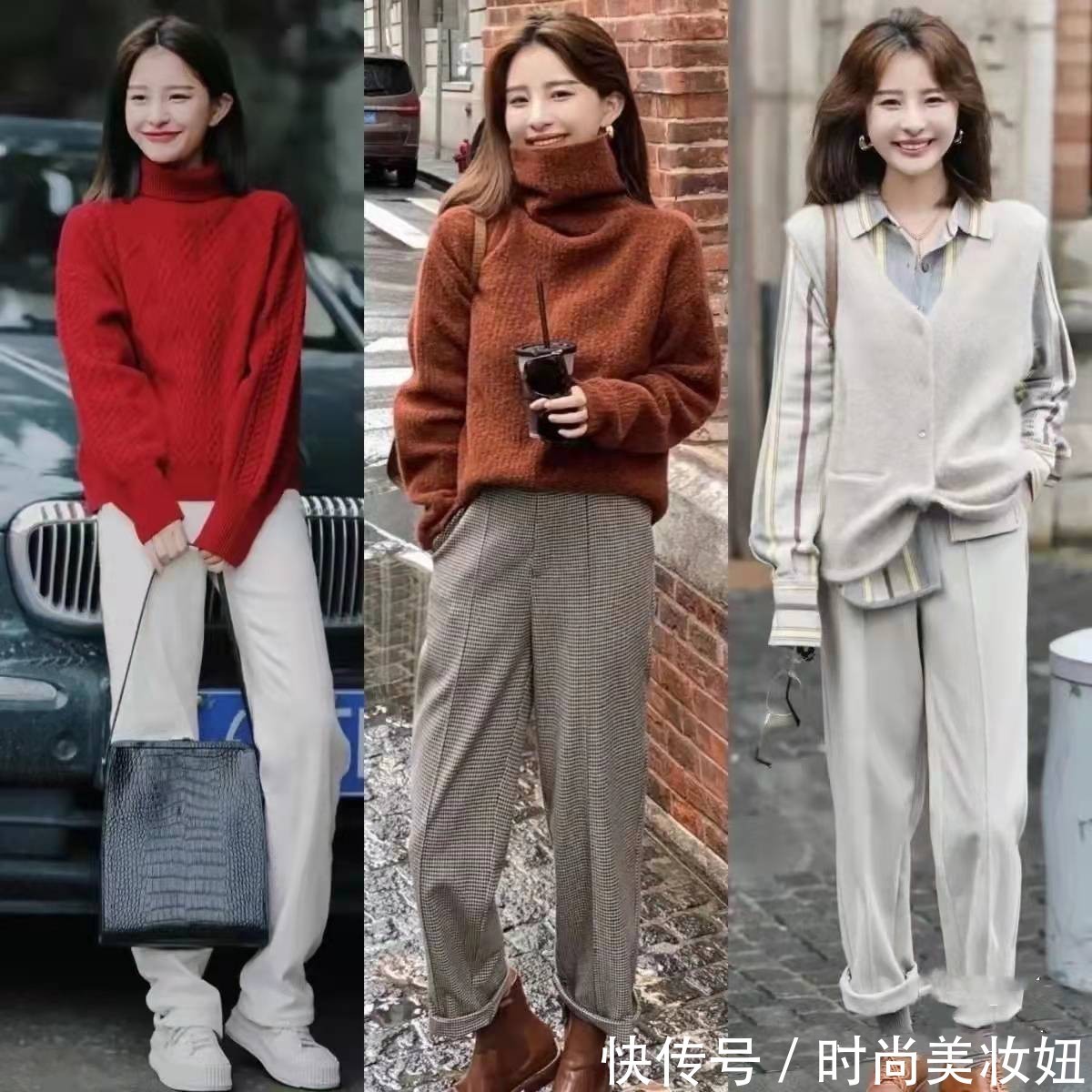 优雅|真正优雅的女生,冬季穿衣都很简约,看似普通却越看越耐看