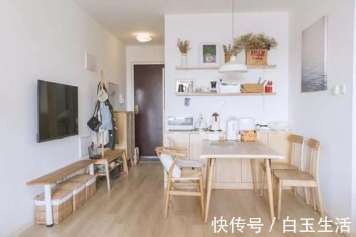 三口之|参观了她的90㎡新家,我被治愈了,入户日式风,幸福的三口之家