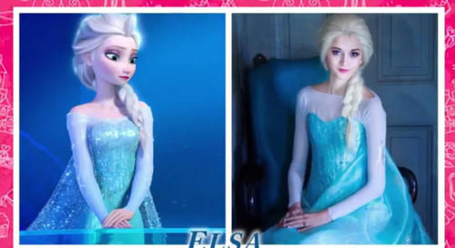 安娜|最逼真的迪士尼公主cos,一般人驾驭不了蒂安娜,这个仙蒂我爱了