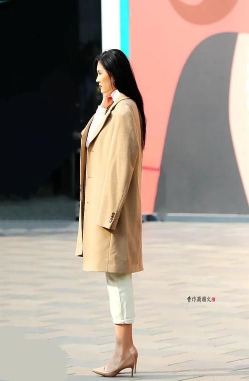 街拍：美女，用尖头细高跟添彩春装