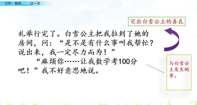  编版|部编版语文四年级上册第四单元作文《我和过一天》写作指导