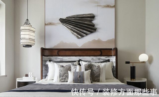 二居室|88平新中式二居室给人一种悠然淡定清新脱俗的感觉