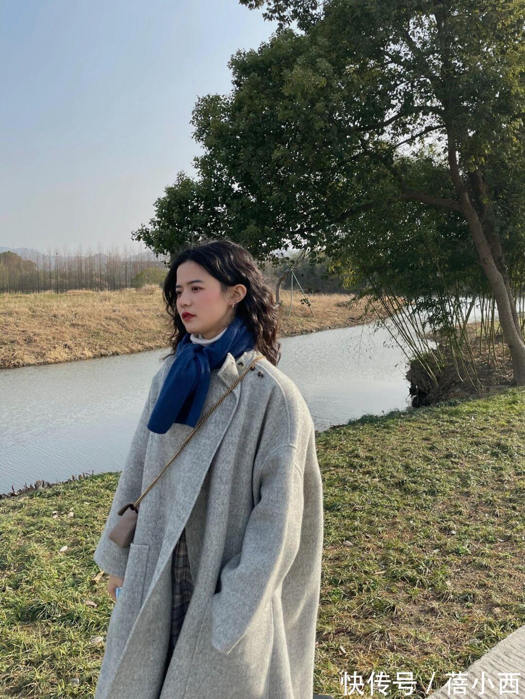 穿搭 冬季穿搭要时髦更要舒适,借鉴4套“韩里韩气”的大衣搭配,好美