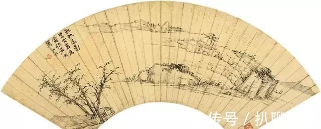 西岩松雪图@清初四大画僧笔下的意境山水，不只是养眼