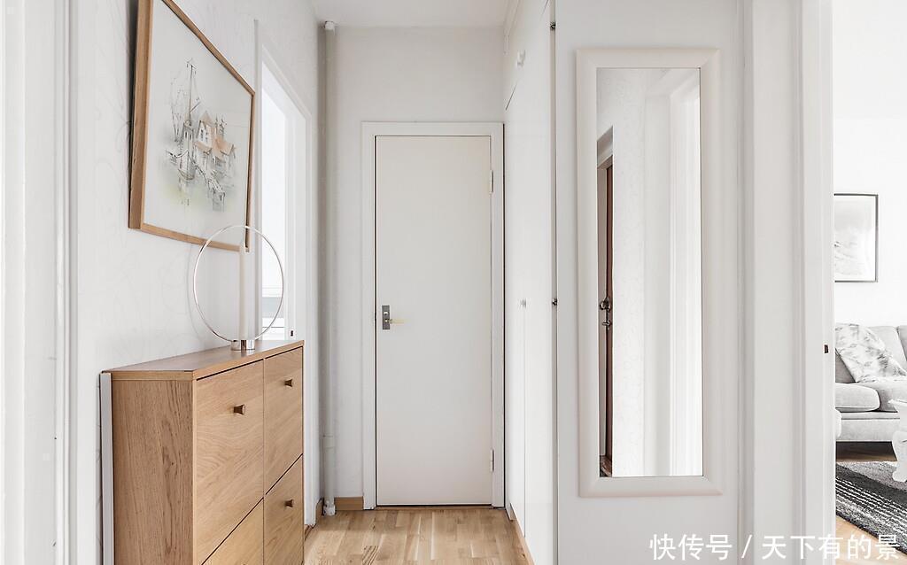 干湿分离|看完她的52㎡精致小家,被纯白的空间给治愈了,整洁清新真舒适!