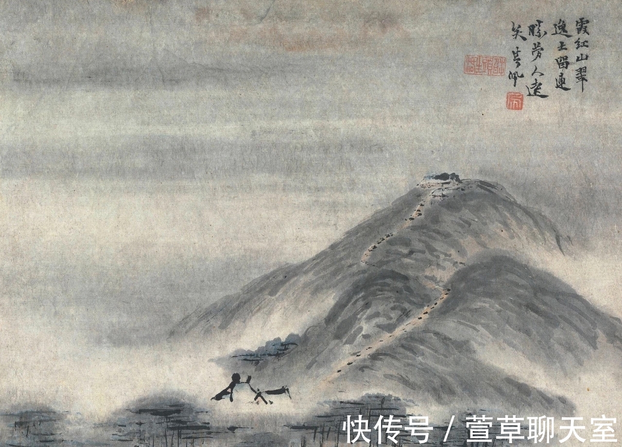 手指|因为一场梦，他弃笔转用手指画画，开创指画流派，让人直呼神技