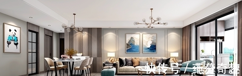 实用|130㎡现代轻奢完工，比样板间还漂亮，多功能电视墙超实用，满分！