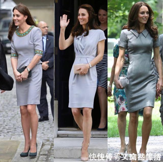 套装|凯特王妃高级灰套装,简约利落不失高级感