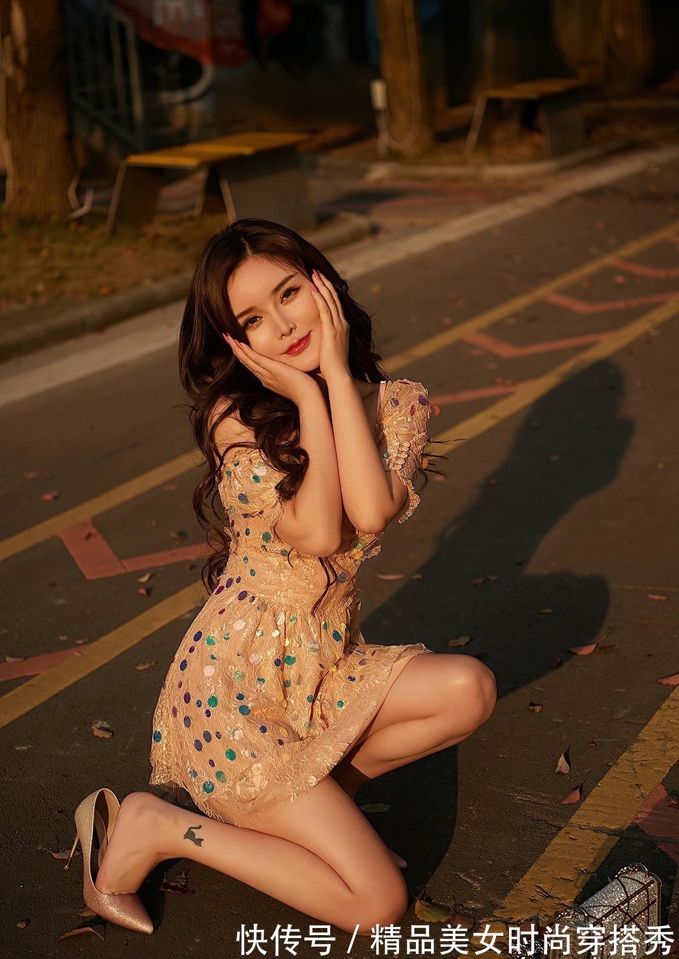 连衣裙 想要更加亮眼,那么不如就选择一款活力的橙色连衣裙吧