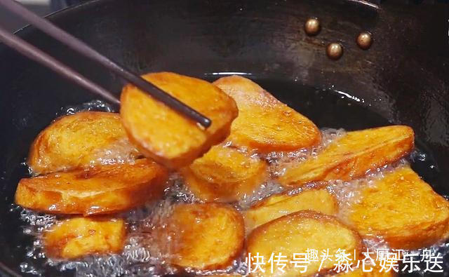 这才是炸馒头片的正确做法!馒头外酥里软不油腻,比油条省事