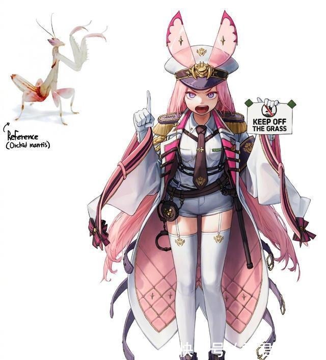 文艺风|各种生物的拟人化,鱼变成阳光帅哥,猕猴桃是机械美少女!