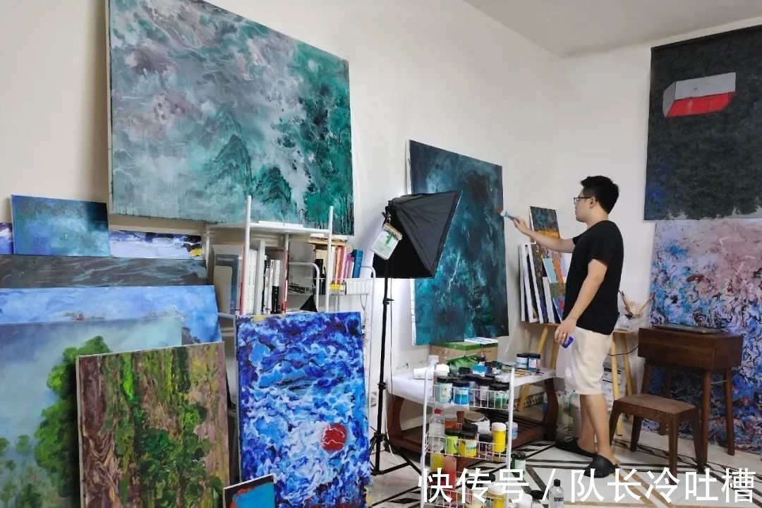 布面丙烯#「艺家说」刘国庆:不要给观众引导,真情实感就会有共鸣