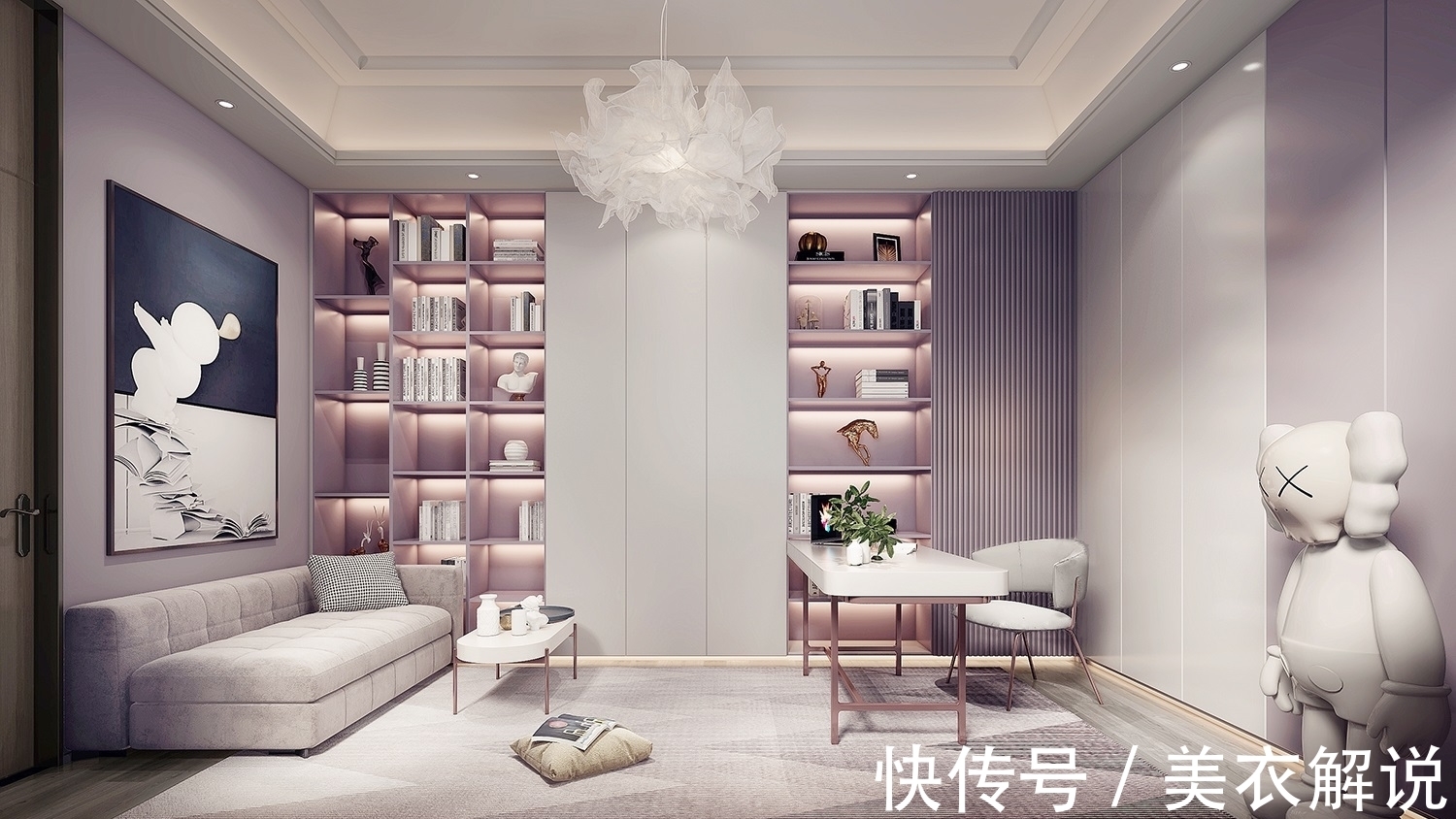 简约|480㎡现代简约,为生活留白~