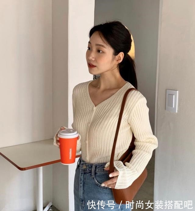 针织衫 4套懒人穿搭模板，好看到我想天天穿！4套懒人穿搭模板，好看到我想天天穿！