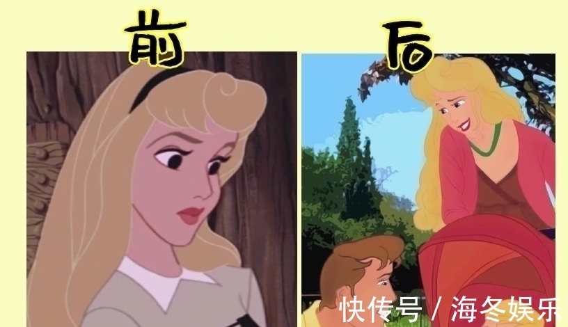宝嘉康蒂|当迪士尼公主成为妈妈,安娜温柔,连调皮的长发公主也变了一个样