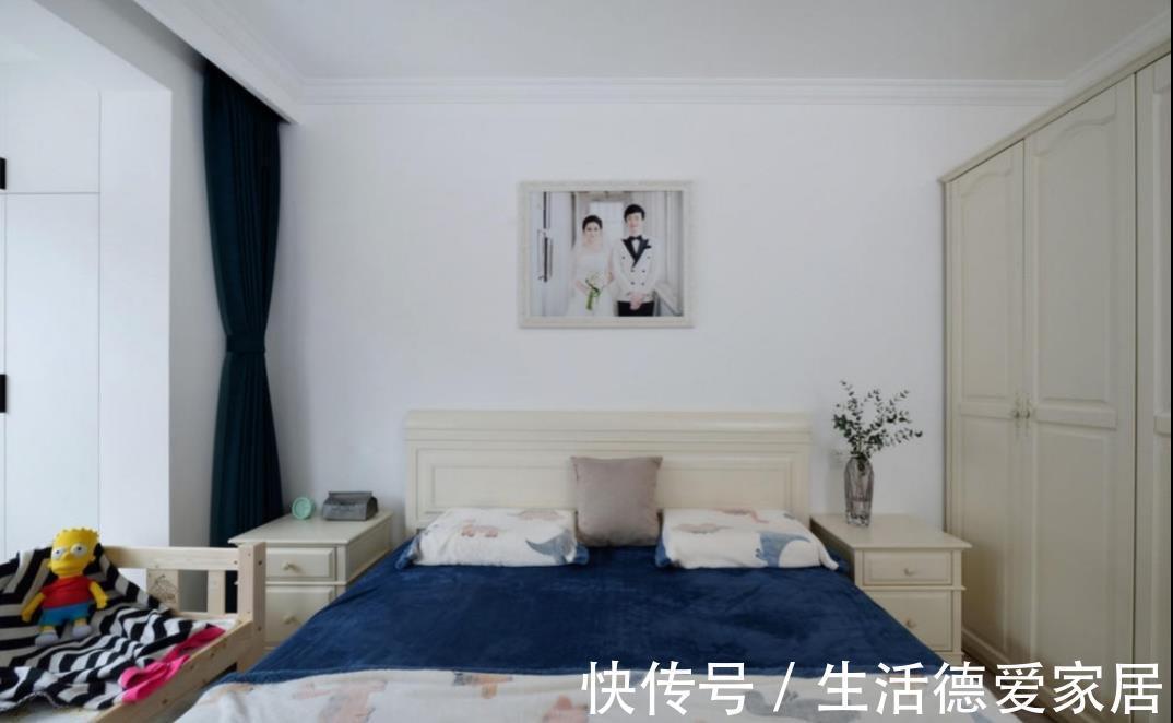 玩耍|70㎡北欧两室,客厅不设收纳柜,随孩子任性玩耍!