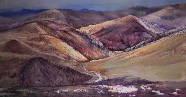 藏区!攀山涉水,穿越险峰,只为画出绝美的高原极地!