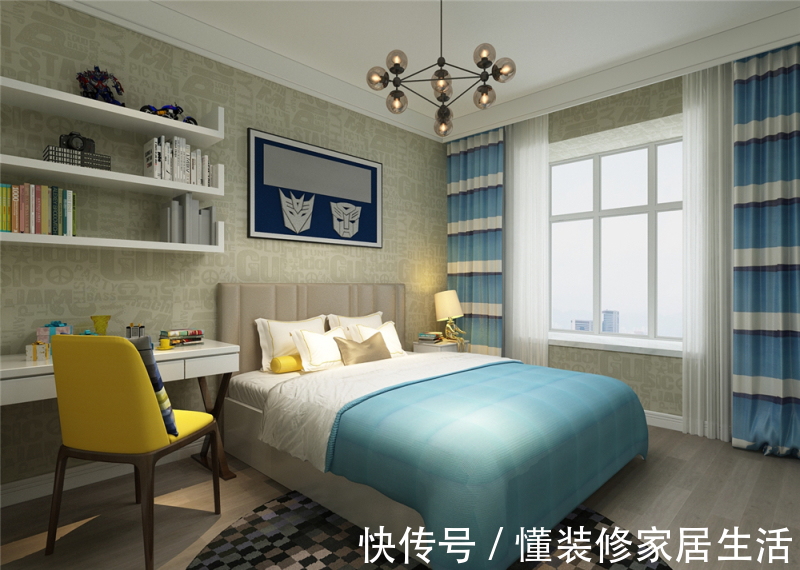 荷香园|90后小夫妻花5万元装修的现代风格,100平米二居室太赞了!-荷香园装修