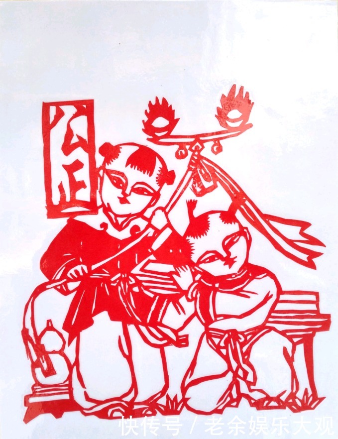 巧手|巧手“剪”出主旋律,校园“刮”起民俗风