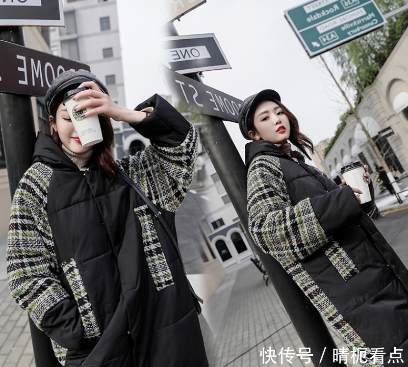 强调一遍:羽绒服别配阔腿裤!这才是女人的正确穿法,优雅又时髦