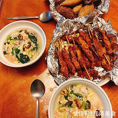 这道随性海参蔬菜粥！发到朋友圈，留言全说被馋哭