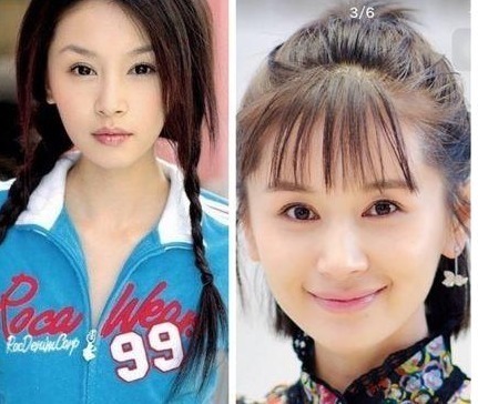美发店 发型雷打不动的明星三个换了像换脸,她换了像换人,他不换挺好