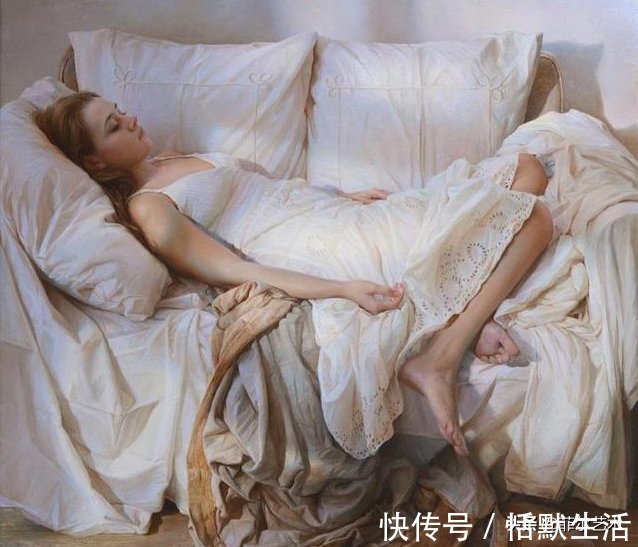 画展$49岁画家笔下的少女人体油画,展现出人体艺术的极限美感