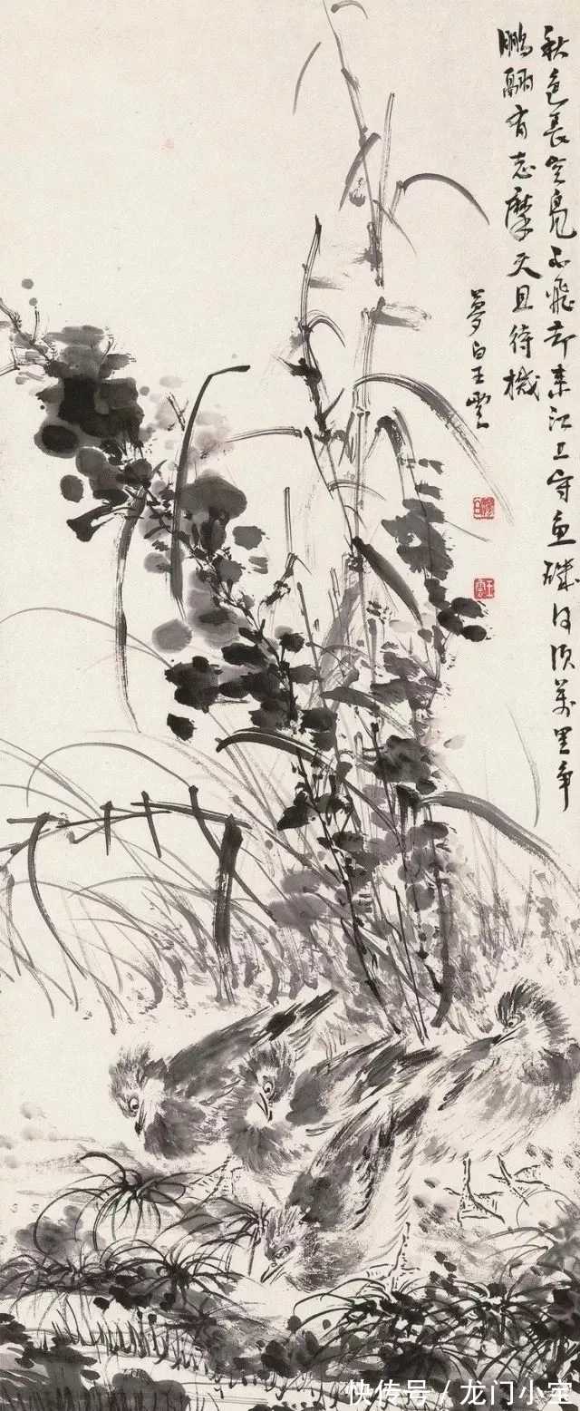 花鸟画$他46岁离去,上世纪二十年代名振京华,与齐白石同为一线花鸟画家