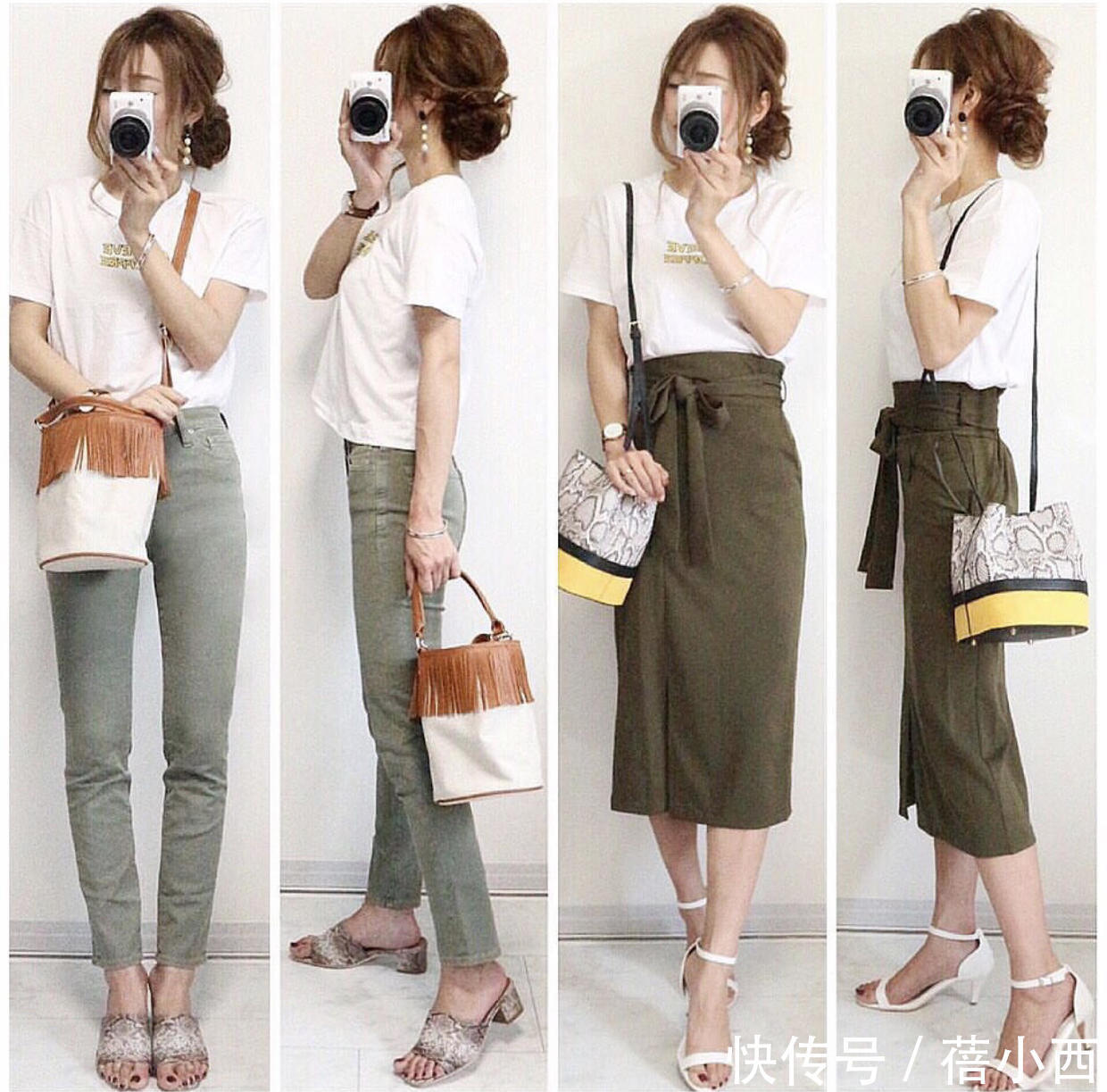 穿搭|90后00后女生不要瞎打扮,试试日本博主这些穿搭,时髦洋气美美哒