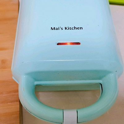 芝士红豆华夫饼