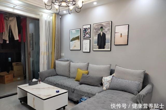 新房|新房入住一个月,入户鞋柜非常实用,不做电视墙家人很满意,晒晒!
