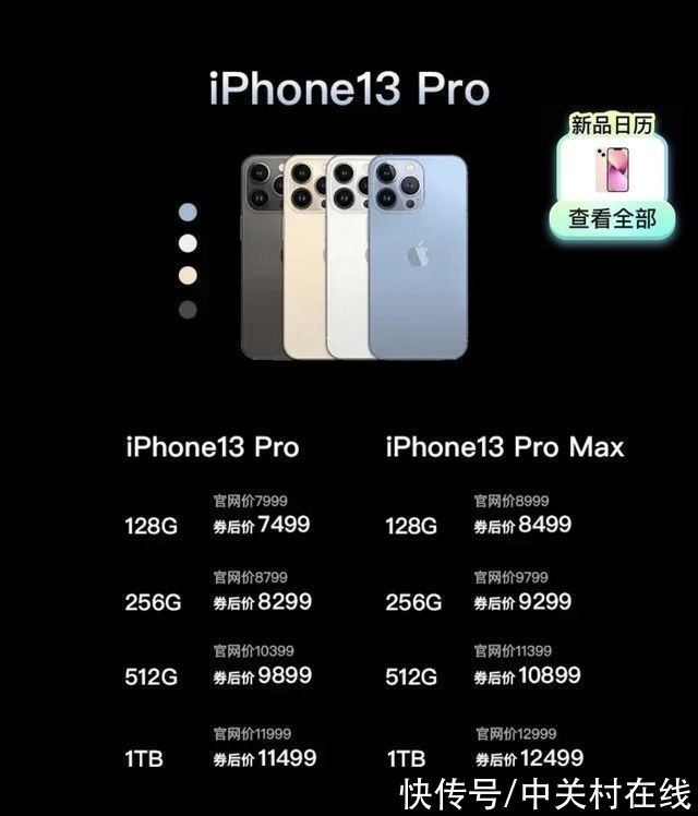 hdr|iPhone 13百亿补贴立减500元 今日下午2点开抢