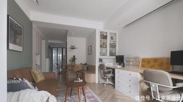 齐家云云|他家96㎡，巧改长走廊户型，小家变得开阔又明亮，令人羡慕
