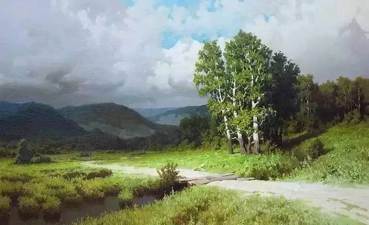 费多罗夫&俄罗斯风景画大师米哈伊尔·费多罗夫油画欣赏