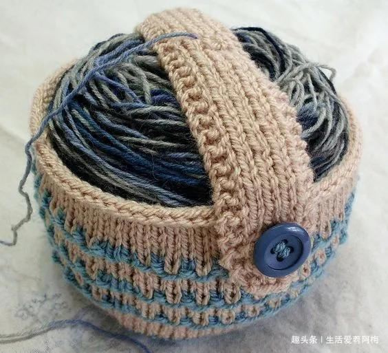 编织爱好者都喜欢的毛线收纳小妙招,不乱滚,不打结!