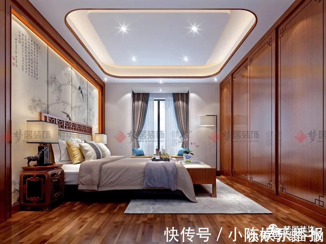 中式风|255平中式风装修案例，于空间变化中感受中式雅致家居