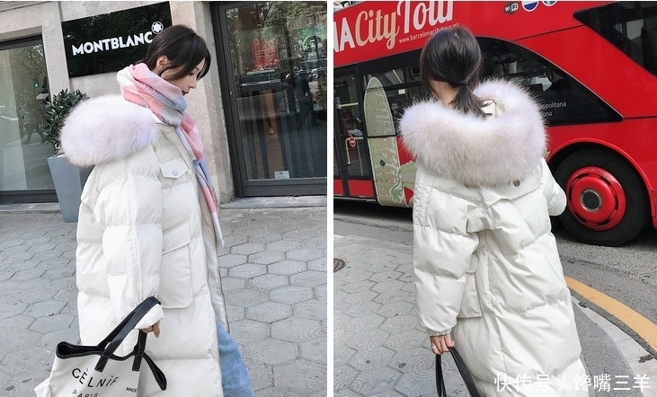 怕冷|怕冷的小仙女建议这么穿,羽绒服保暖又好看,美美过冬天!